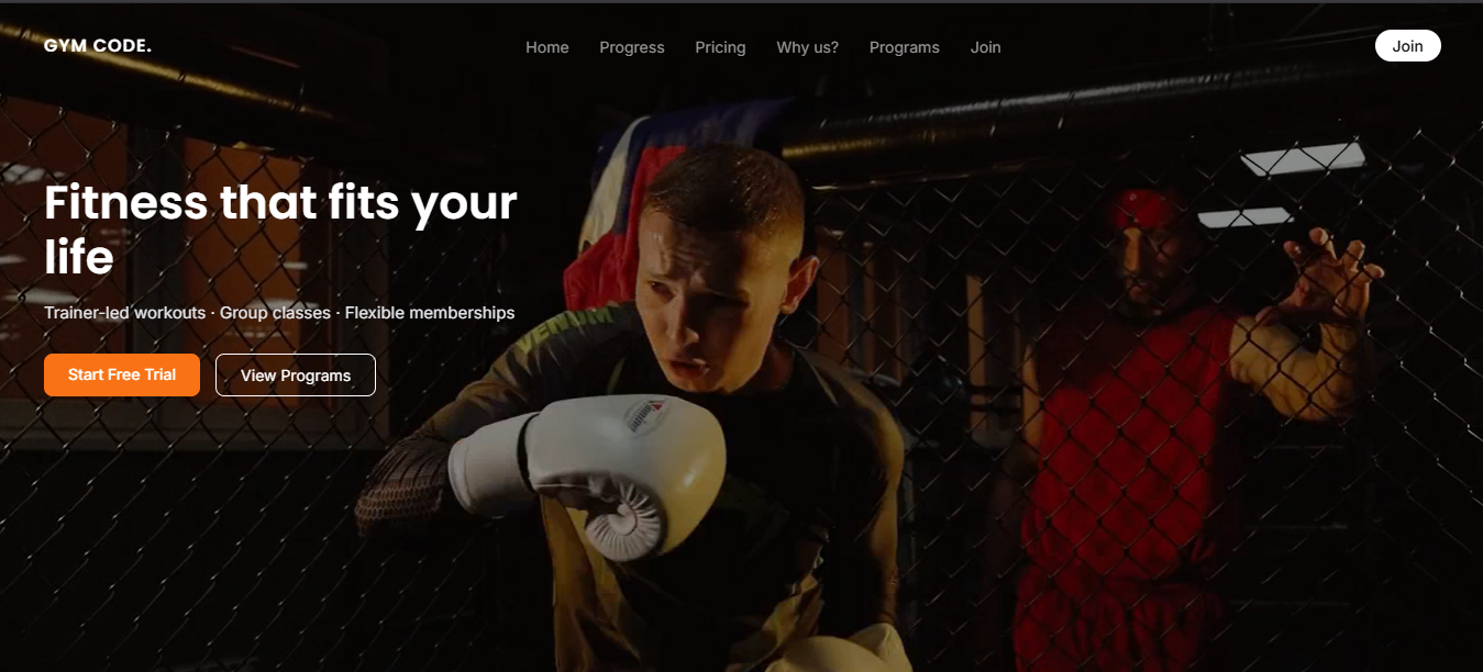 Gym Website